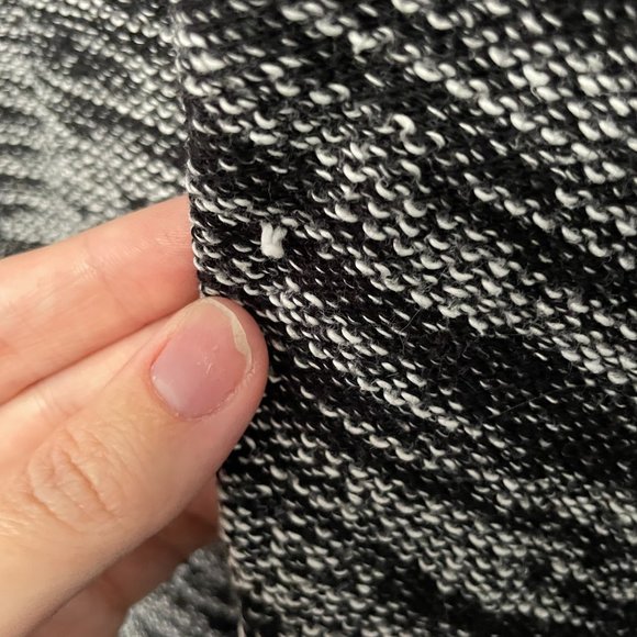 OLD NAVY Grey Knit Flare Dress Size L - Picture 3 of 5